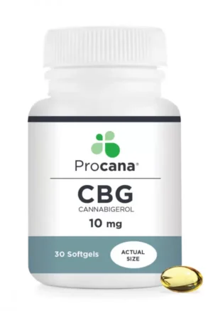 CBG Softgels & Capsules 10 mg
